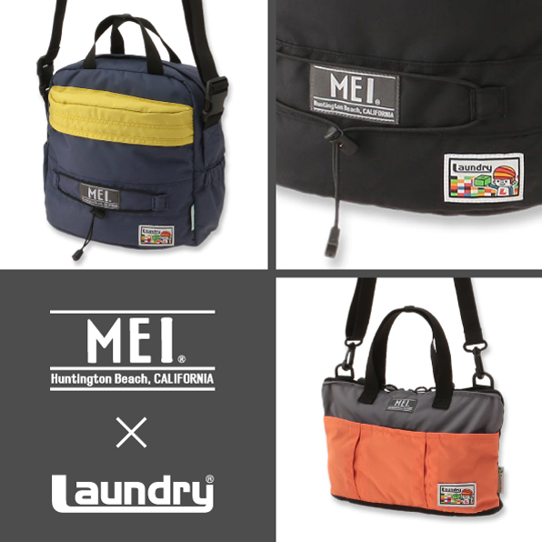 MEI×Laundryコラボバッグに新作が登場
